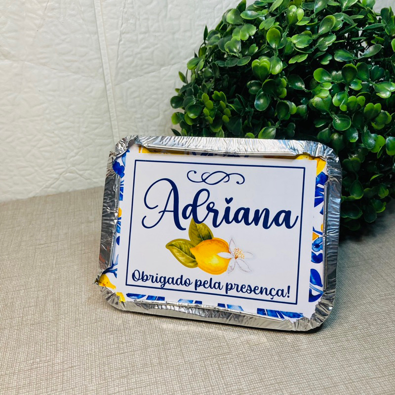 50 Marmitinhas personalizada Limão Siciliano Lembrancinha aniversario personalizadas festa infantil