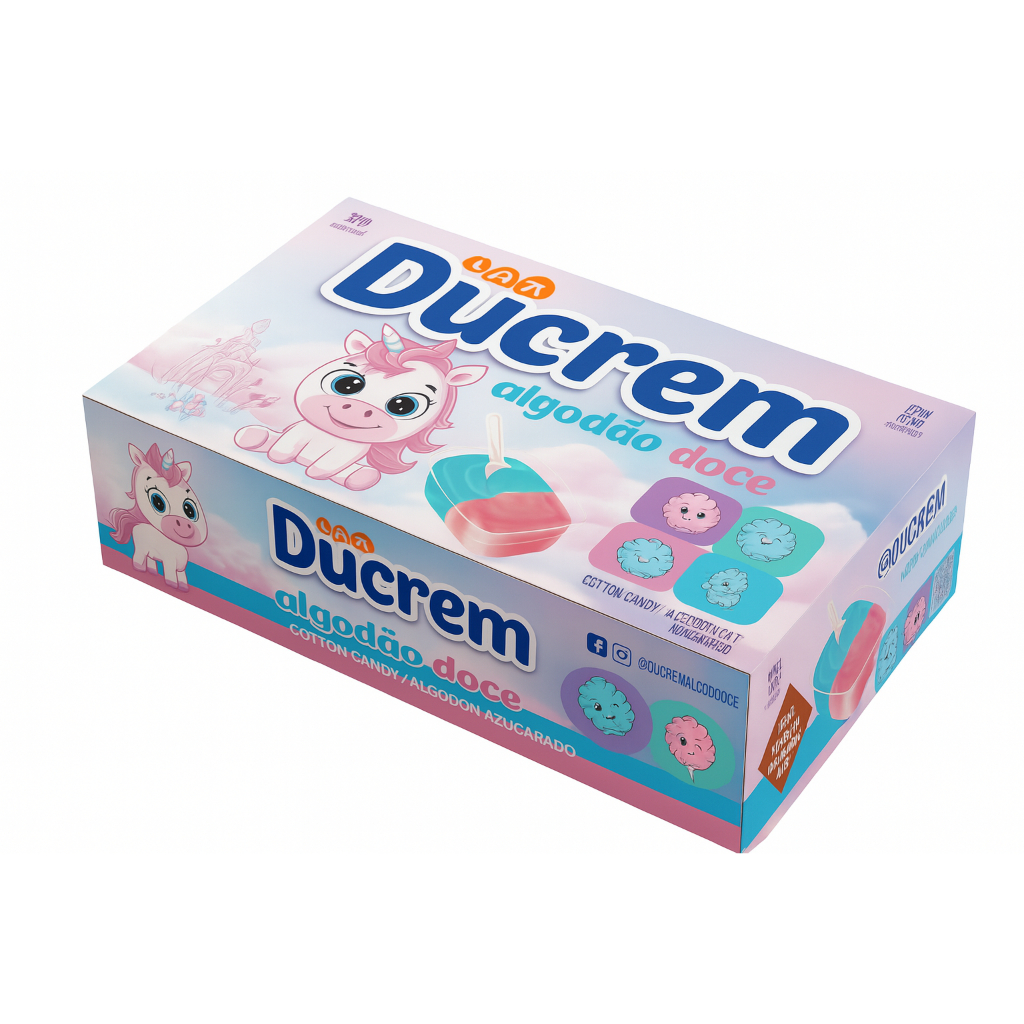 Ducrem Algodão Doce 48un-Jazam 480g