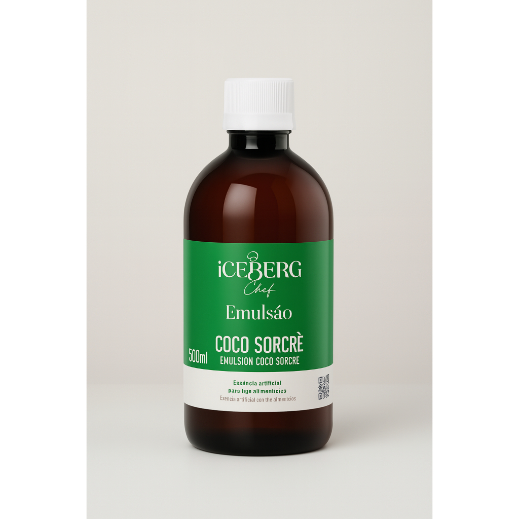 Emulsão Coco Socre 500ml-Iceberg chefe em Oferta na Shopee