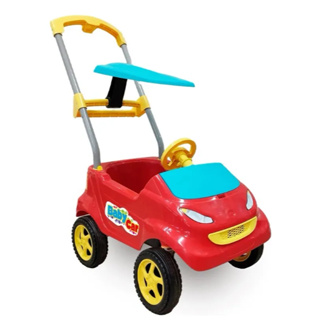 CARRO DE PASSEIO INFANTIL NEW BABY CAR COM EMPURRADOR  HOMEPLAY em Oferta na Shopee
