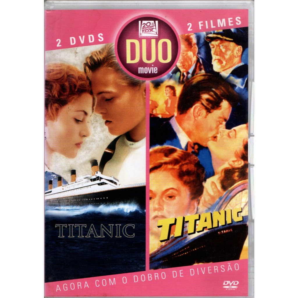 DVD - Titanic - Titanic 1953 - James Cameron - Jean Negulesco