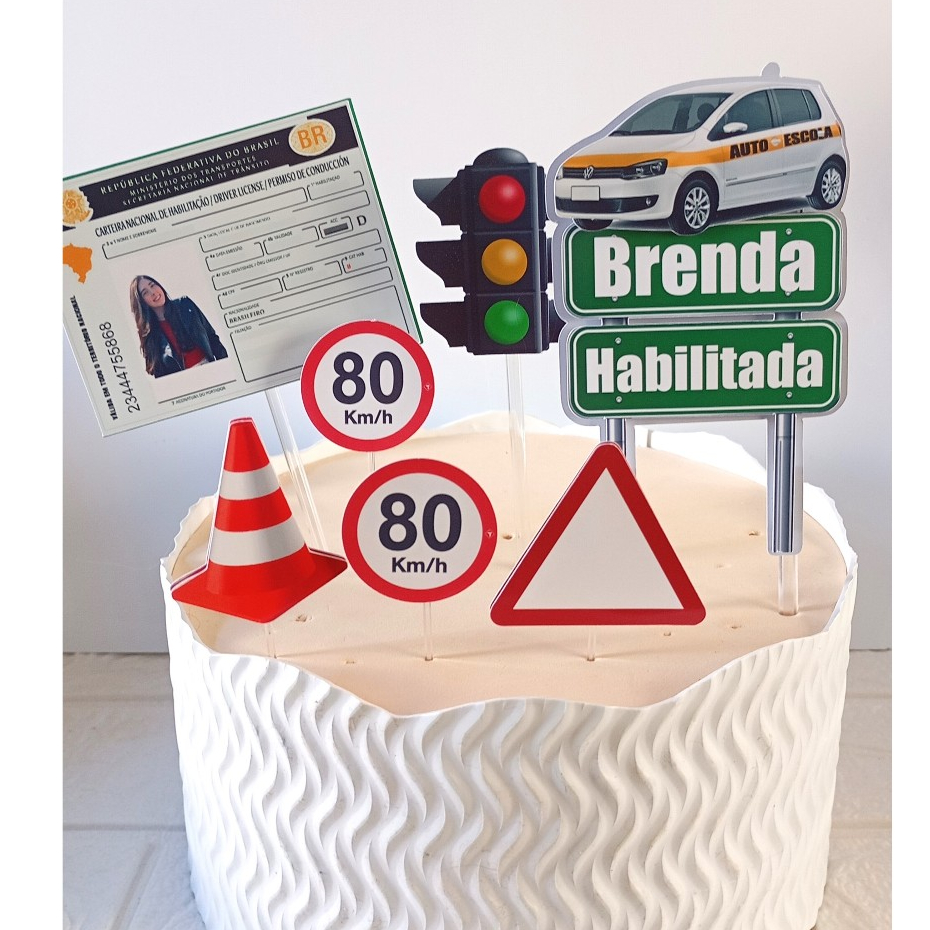 Topo de Bolo Cnh - Comprar com Melhor Preço em Padaria