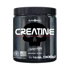 Creatina Pura 300g - Black Skull