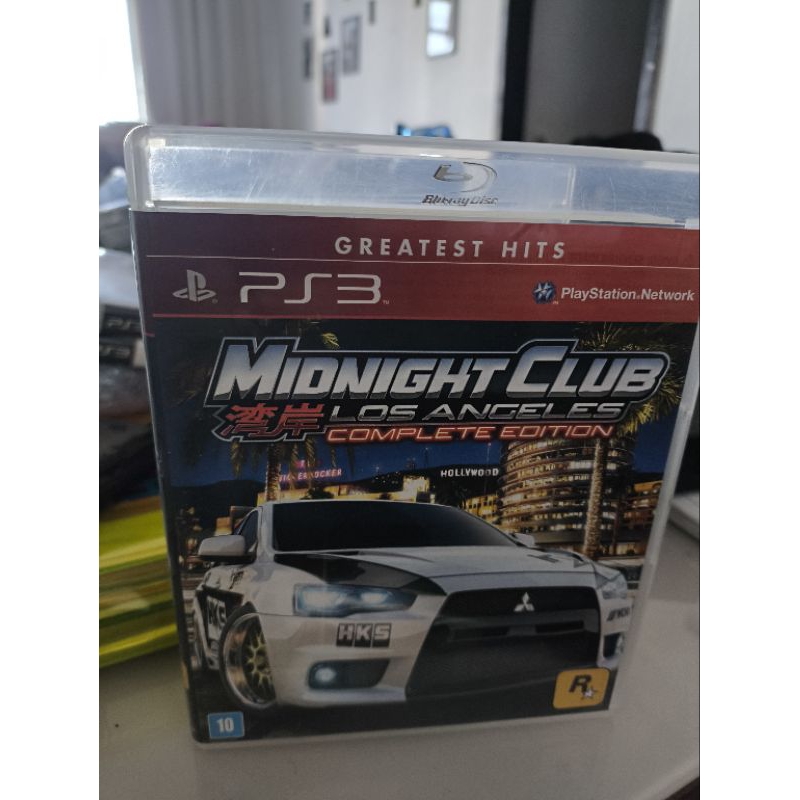 Jogo para PS3 usado mídia física midnight club Los Angeles