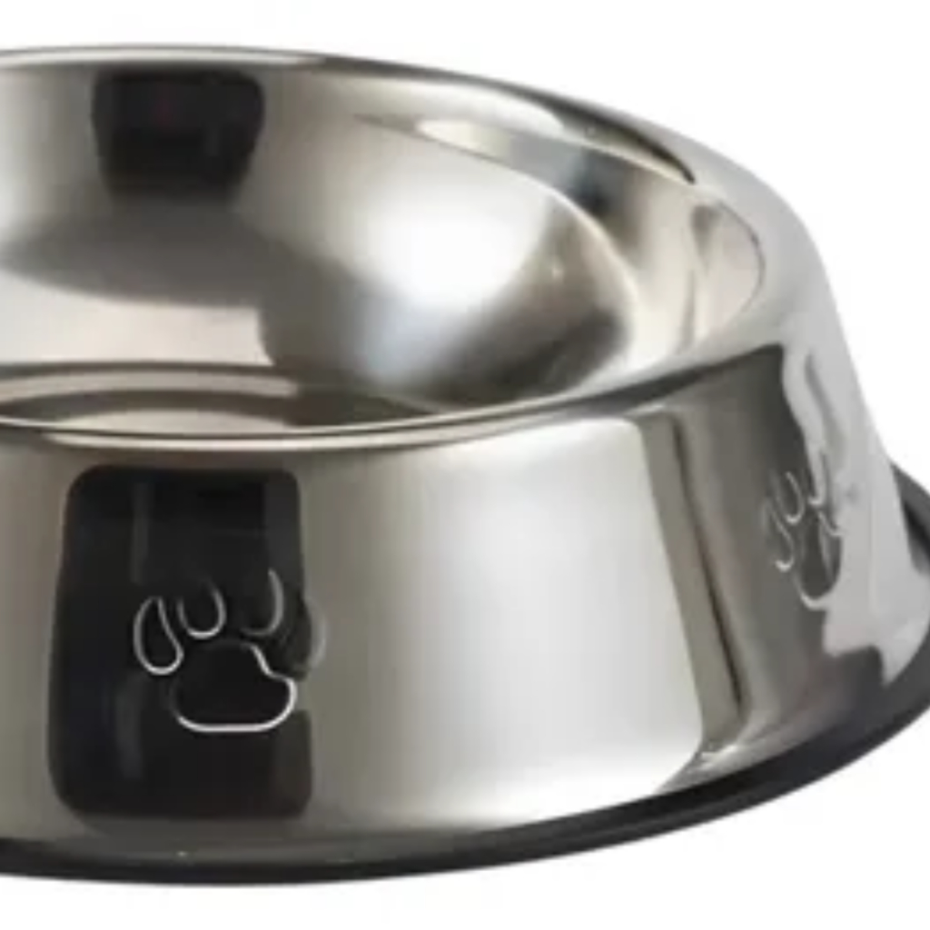 Comedouro e Bebedouro Inox para cães e gatos em Oferta na Shopee
