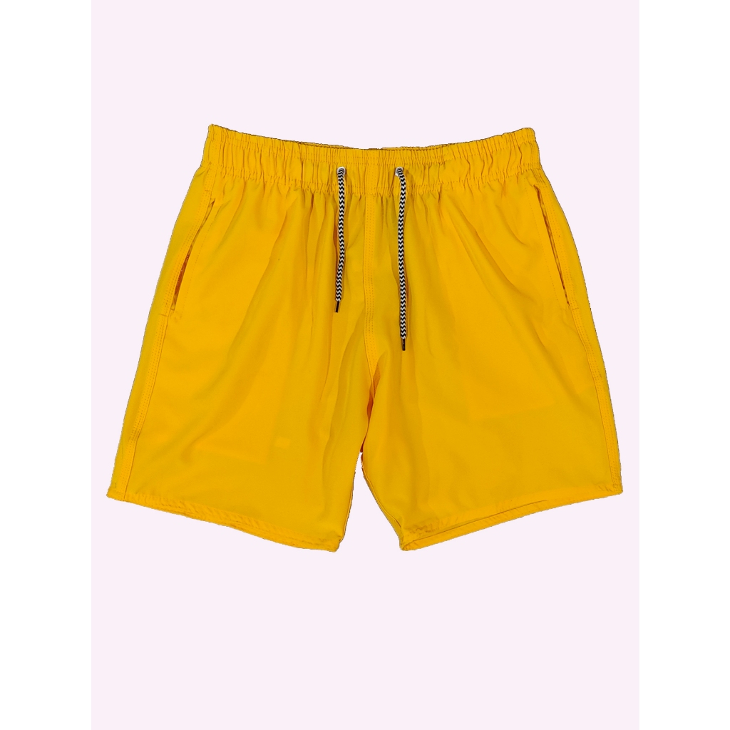 Bermuda Elastano 3 Bolsos Masculino Mauricinho Surf Praia Piscina Secagem Rápida Academia Treino