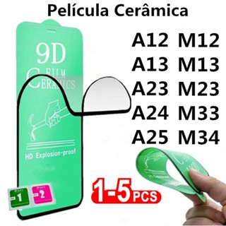 Película De Gel Hidrogel Cerâmica 3D 9D Flexível Para Samsung Galaxy A12/A13/A23/A24/A25/M12/M13/M23/M33/M34 em Oferta na Shopee