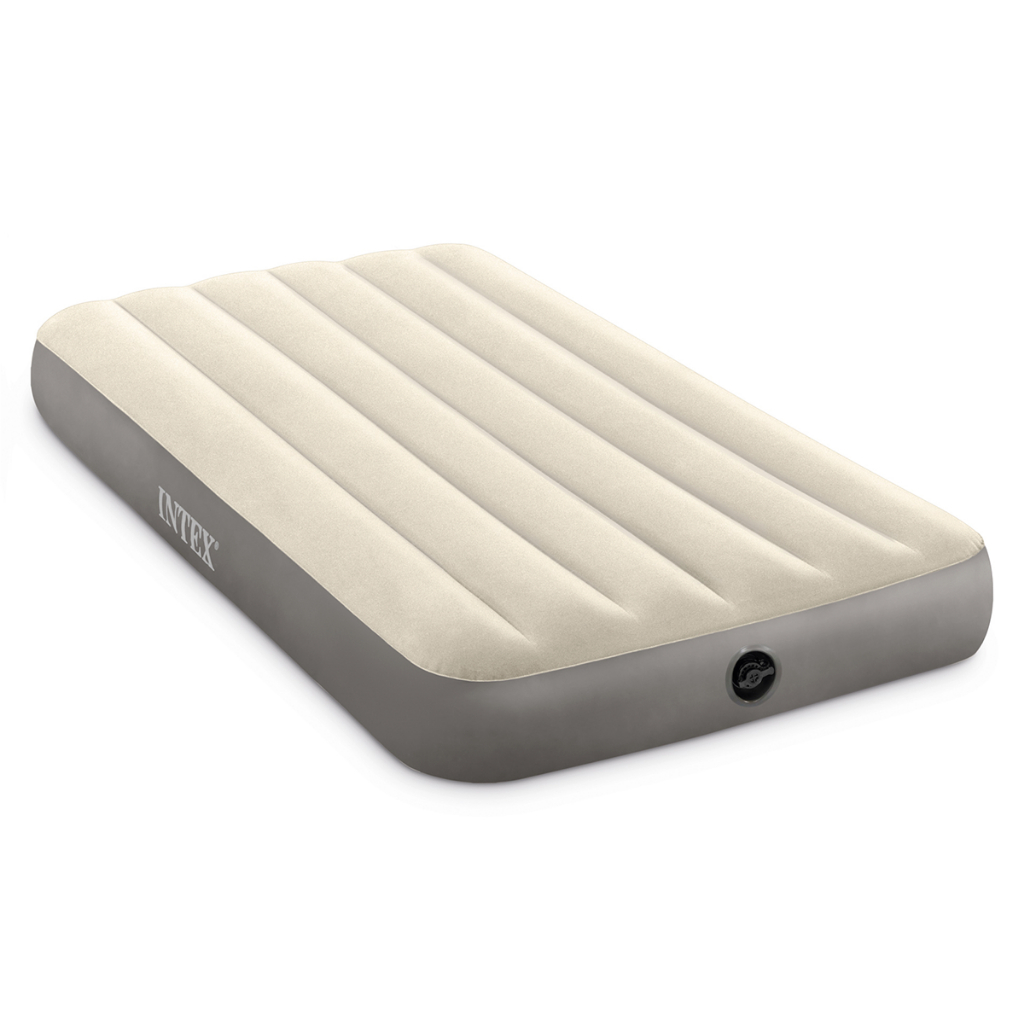 Colchão Solteiro Inflável Dura Beam Fibertech Confort Premium - Intex Brasil Oficial em Oferta na Shopee