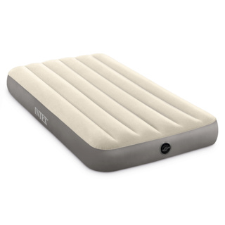 Colchão Solteiro Inflável Dura Beam Fibertech Confort Premium - Intex Brasil Oficial em Oferta na Shopee