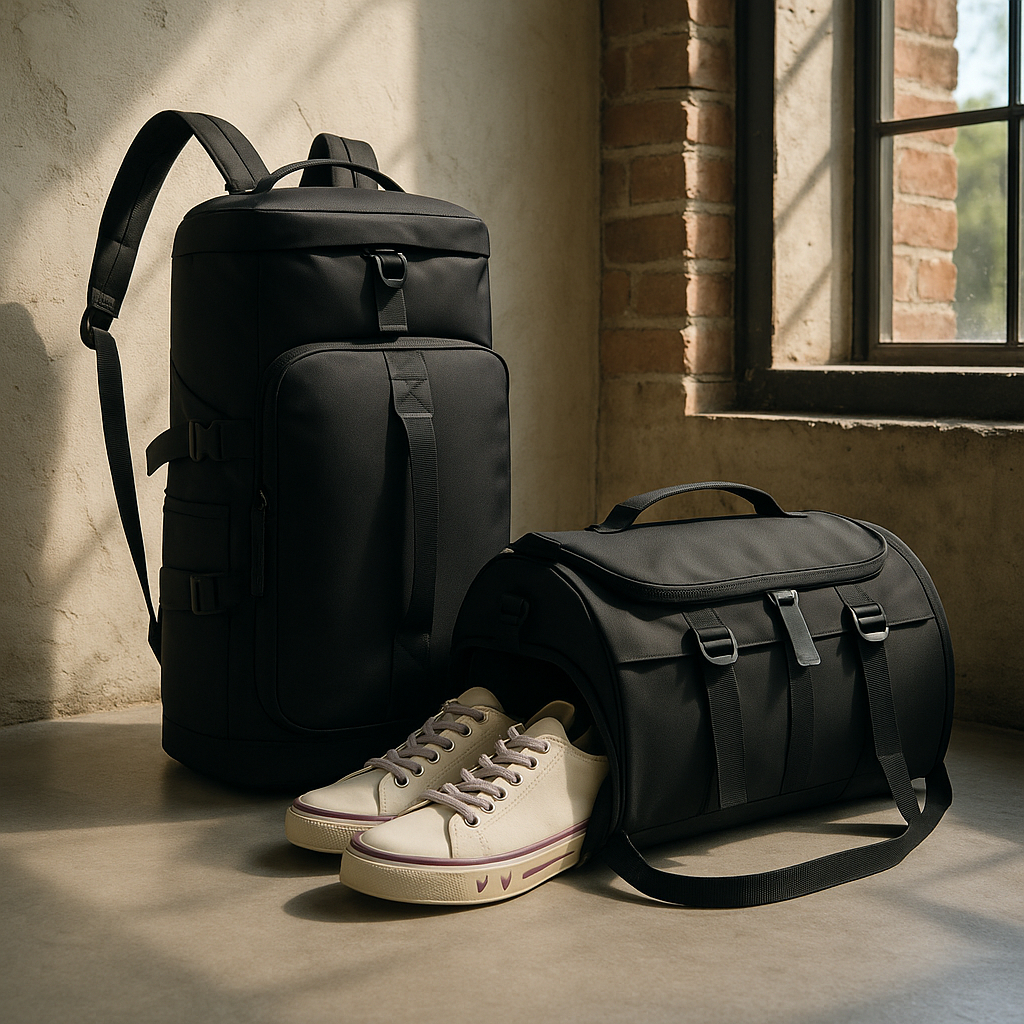 Bolsa Mala Mochila para Acadêmia Viagem com Espaço para Calçados Separado Impermeavél