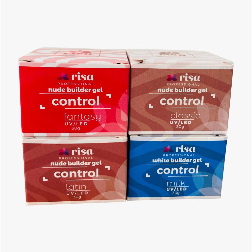 Gel construtor Builder Gel Control unhas UV/LED Risa 30g em Oferta na Shopee