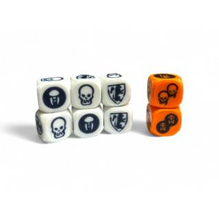 Heroquest - Dados Padrão - Impressão 3D - 06 pecas - Branco em Oferta na Shopee
