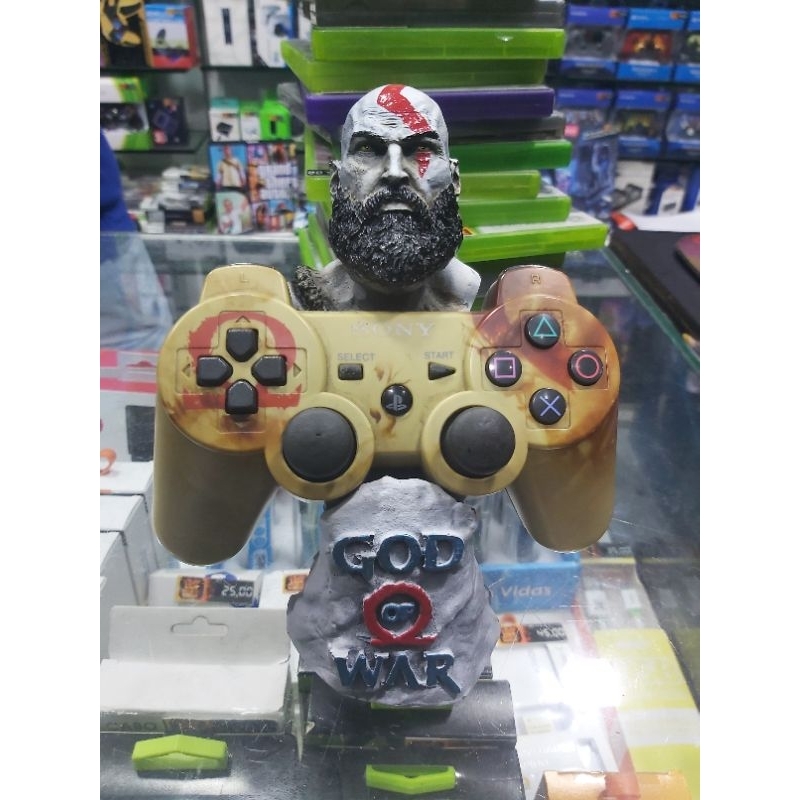 God of War-Suporte para Controle-Colecionalvel em Resina para PS2-3-4-5/Xbox360/One