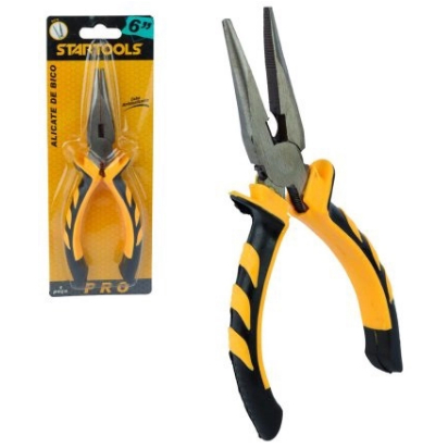 Alicate de Bico Pro Cabo Antideslizante N.6 STARTOOLS UTILIDADES