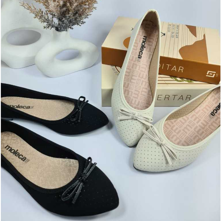 Sapatilha Casual Feminina Moleca 5727115 Leve Confortável e Estilosa para o Dia a Dia em Oferta na Shopee