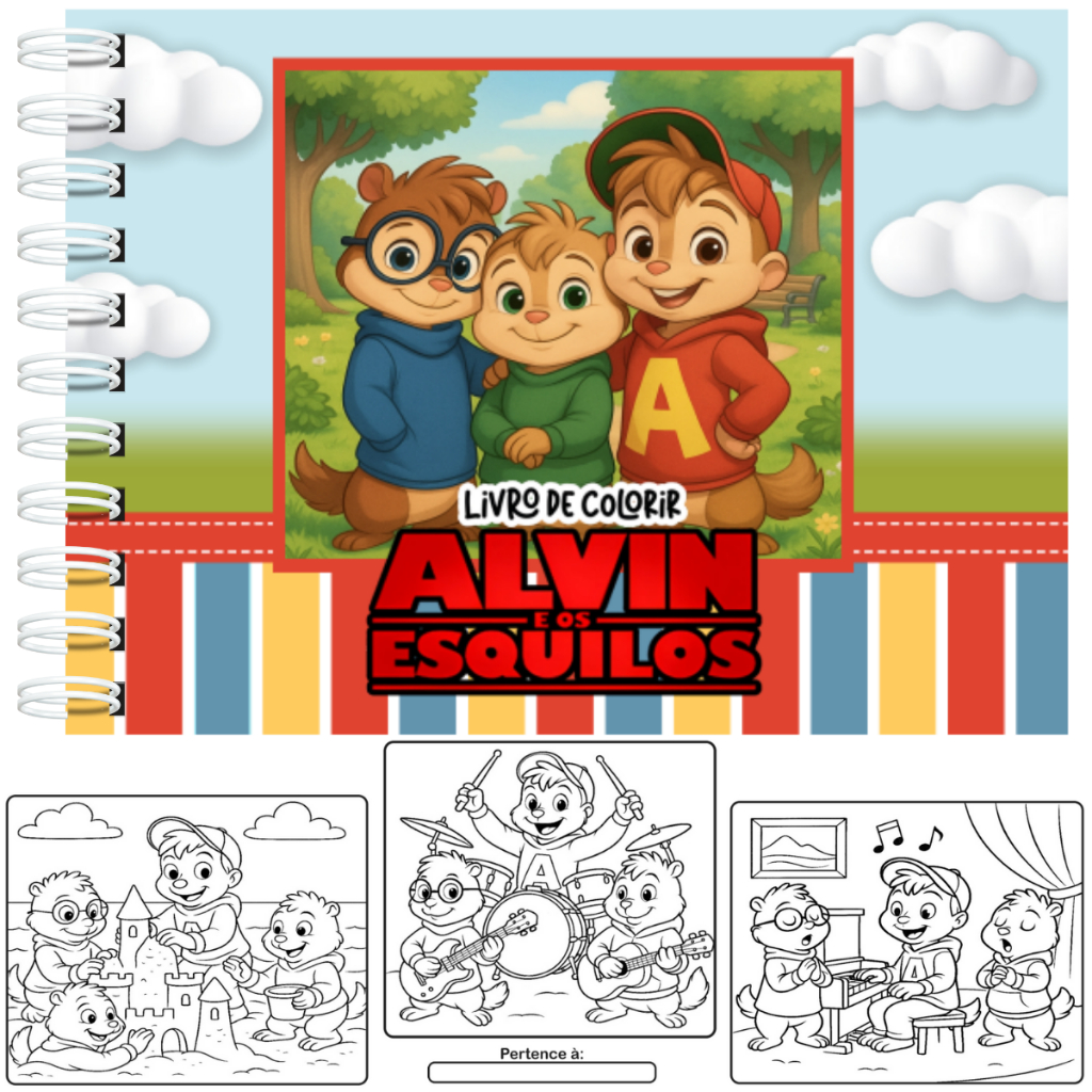 Alvin e os Esquilos Livros: Onde Comprar | BuscaProdutos