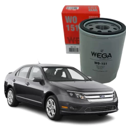 Filtro De Óleo Blindado Wega WO151 Ford FUSION 3.0 V6 2009 a 2011 Original