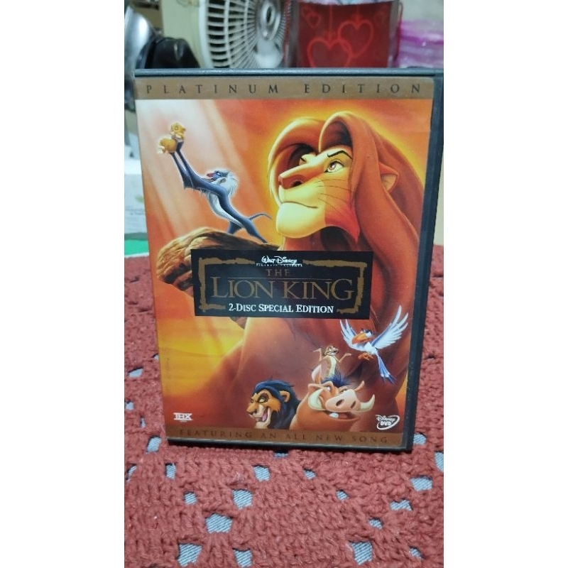 DVD The Lion King - 2 Disc Special Edition Importado - Rei Leão