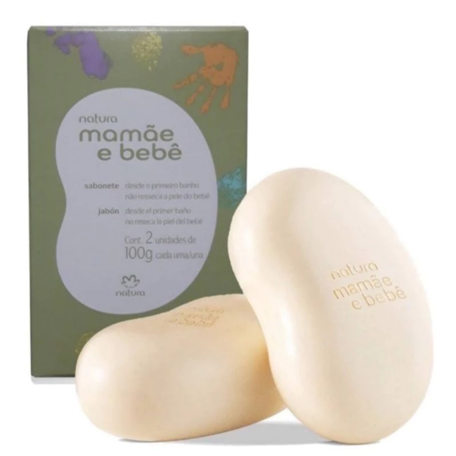 Mamae bebe Sabonete Em Barra 2x100g