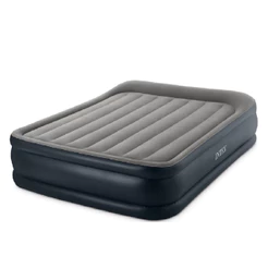 Colchão Inflável Casal Premium Confort Dura Beam com Bomba Elétrica 110/220v - Intex Brasil Oficial