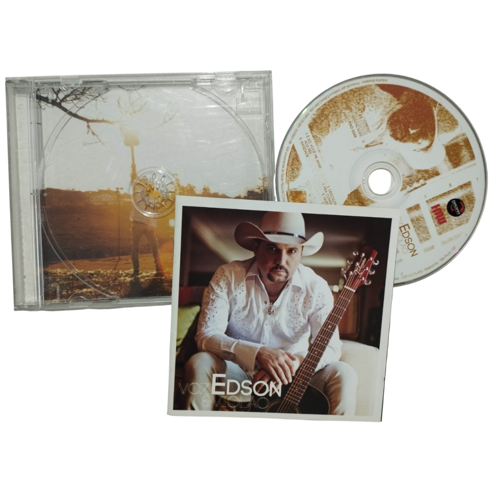 Cd - Edson (edson & Hudson) Voz e Violão