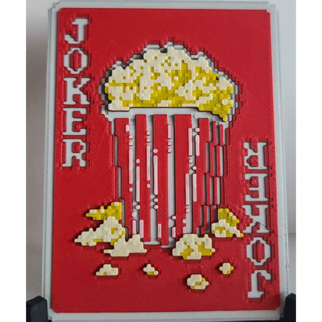 Pipoca Joker Curinga - Carta Balatro