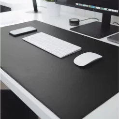 MousePad Grande 90x40 70x30 20x20 Desk Pad Couro Gamer Office