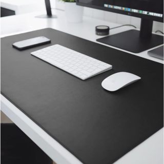 MousePad Grande 90x40 Desk Pad Couro Gamer Office em Oferta na Shopee