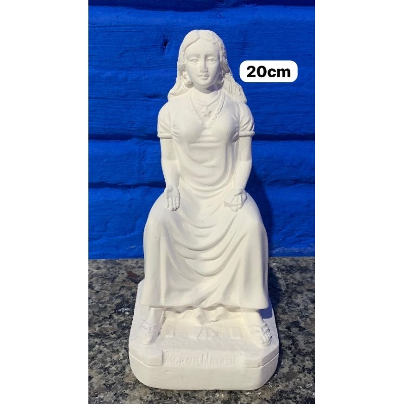 Imagem Cigana Natasha 20 cm gesso cru