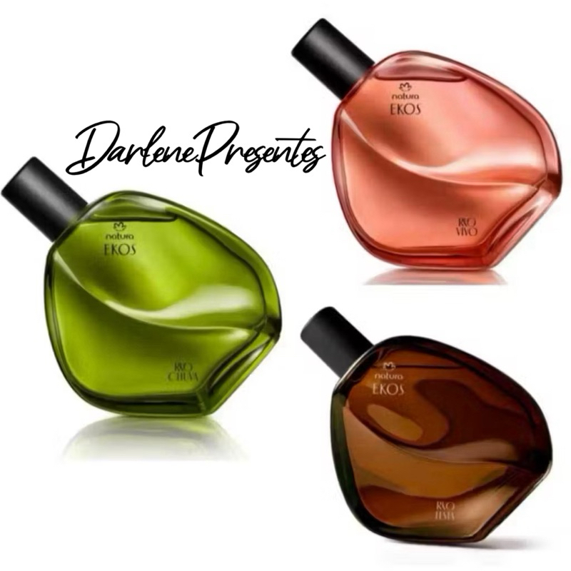Natura EKOS RYOS Chuva, Vivo ou Festa 75 ml (Escolha sua Fragrância)