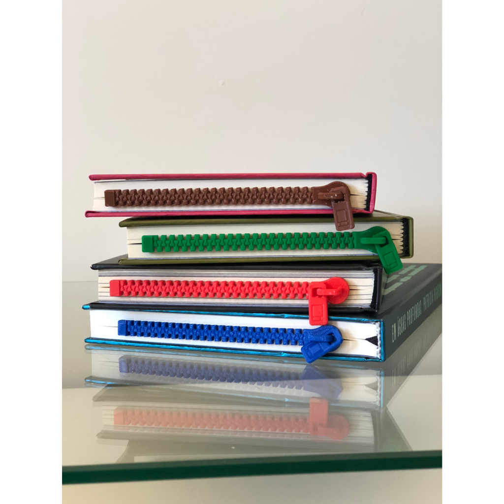 Marcador de páginas "Zíper"