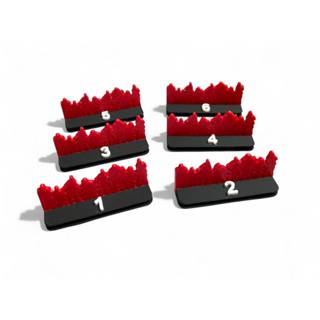 Zombicide - Saida e Entrada de Zombis - Componentes 3D em Oferta na Shopee