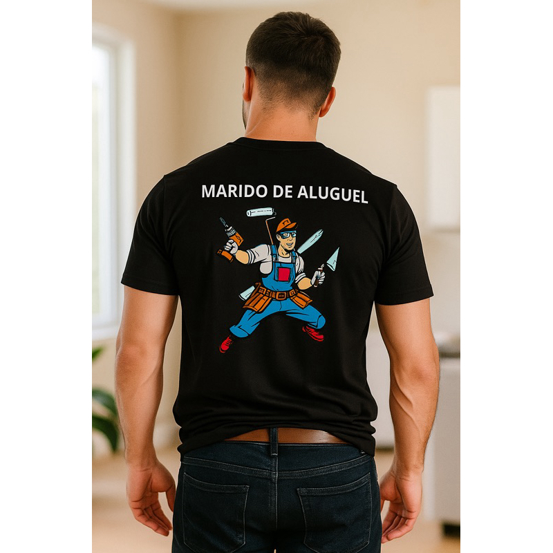 UNIFORME MARIDO DE ALUGUEL CAMISETA CONFORTAVEL LEVE PROPIA PARA TRABALHO NÃO ENCOLHE NÃO DESBOTA