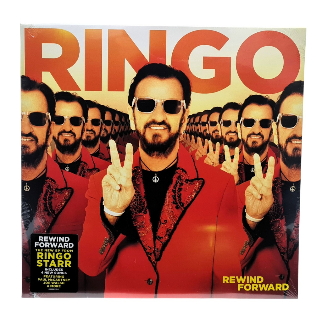 LP Ringo Starr - Rewind Forward Importado Lacrado Vinil 10 Polegadas / The Beatles Tk0m