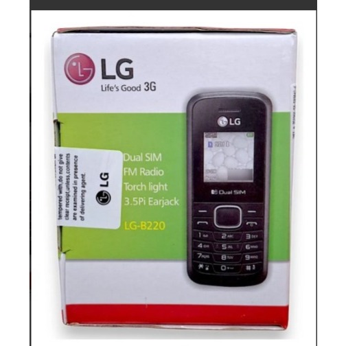 CELULAR PARA IDOSO LG B220 Dual SIM 32 MB preto 32 MB RAM