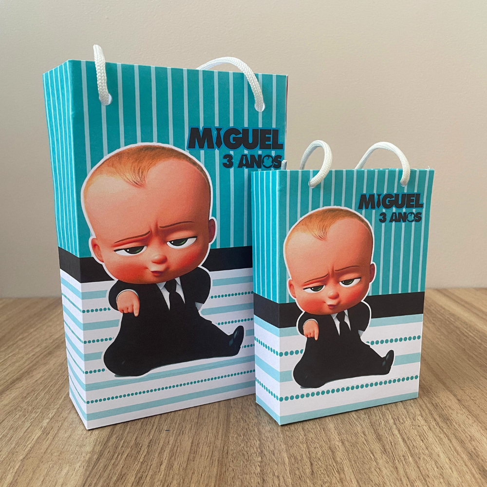 Sacola Poderoso Chefinho Personalizada (PEGUE E MONTE)  -  TAM P OU M,  sacolinhas poderoso chefinho