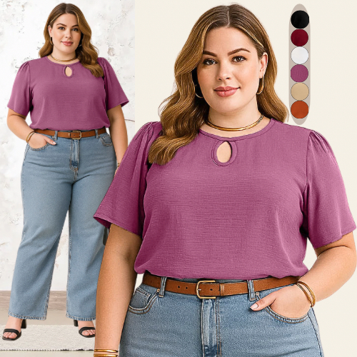 BLUSA FEMININA PLUS SIZE SOLTINHA MODA VERÃO BLUSAS FEMININAS MODA CASUAL BLUSINHA FEMININO SOLTINHA ALTA QUALIDADE DUNA