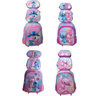kist mochila com rodinha  + lacheira termica + estojo 3D boa qualidade em Oferta na Shopee