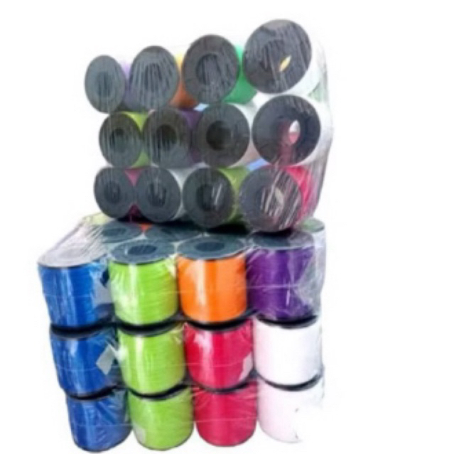 10 Pct de Linha de Nylon 500 para pipa dúzia (120 carretéis) em Oferta na Shopee