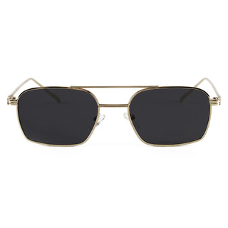Óculos De Sol Uv400 Saint Germain Smith Black Gold