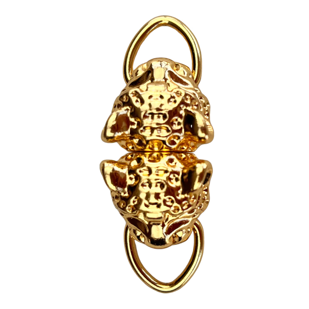 Fecho de Bolsa Tigre Imantado Acessório 5,5cm Para Bolsas Crochê - Und em Oferta na Shopee