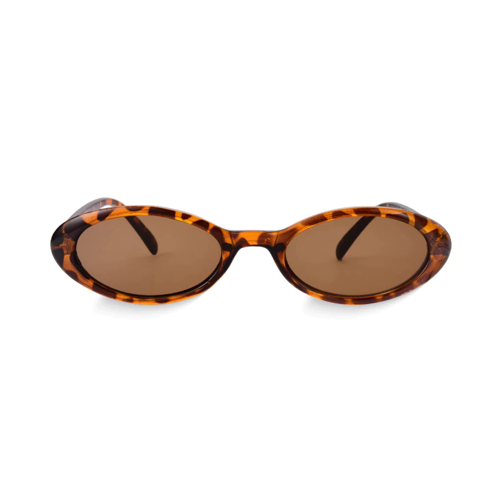 Óculos De Sol Uv400 Oval Feminino Verona Tortoise Giorno