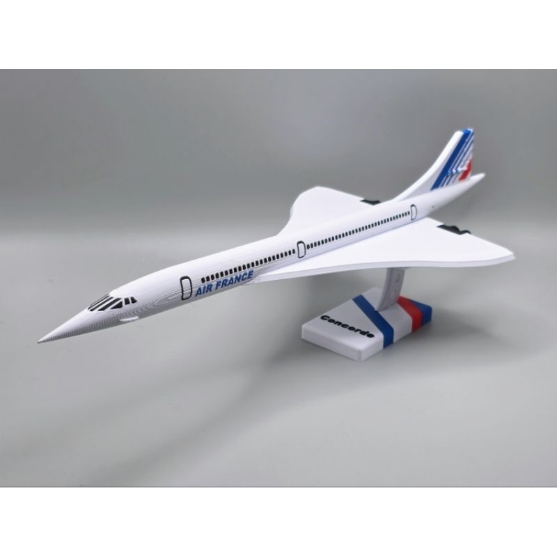 Miniatura Avião de Passageiros Concorde - Decoração Estante mesa casa sala quarto