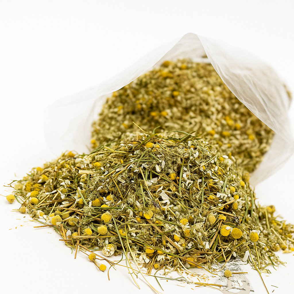 chá calmante floral, camomila pura desidratada, erva para infusão relaxante, chá de flor seca