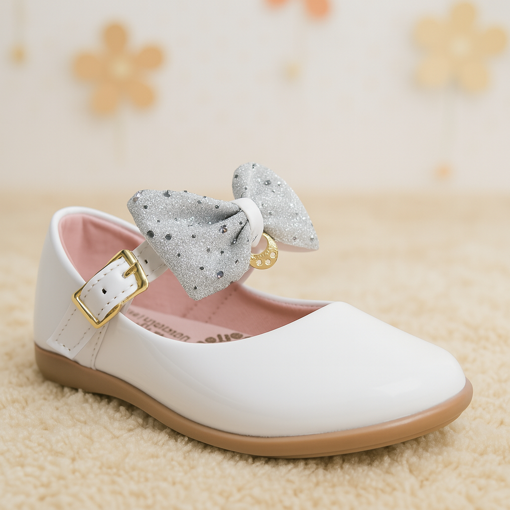 Sapatilha feminina verniz infantil de menina do 20 ao 27 direto da fabrica Preto Branco