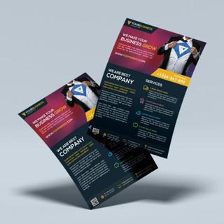 2500 Panfletos Personalizados - PAPEL PREMIUM 115g - 10x15cm - SÓ FRENTE OU FRENTE E VERSO em Oferta na Shopee