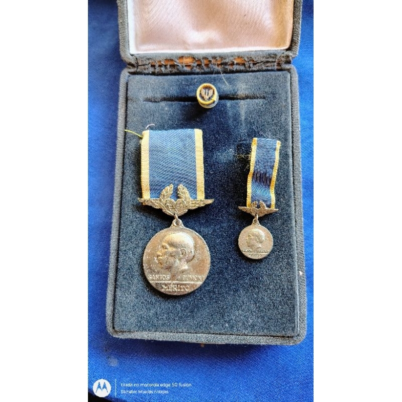 Medalha Honra ao Mérito - Aeronáutica Brasileira - Elimatec Moedas Antigas.