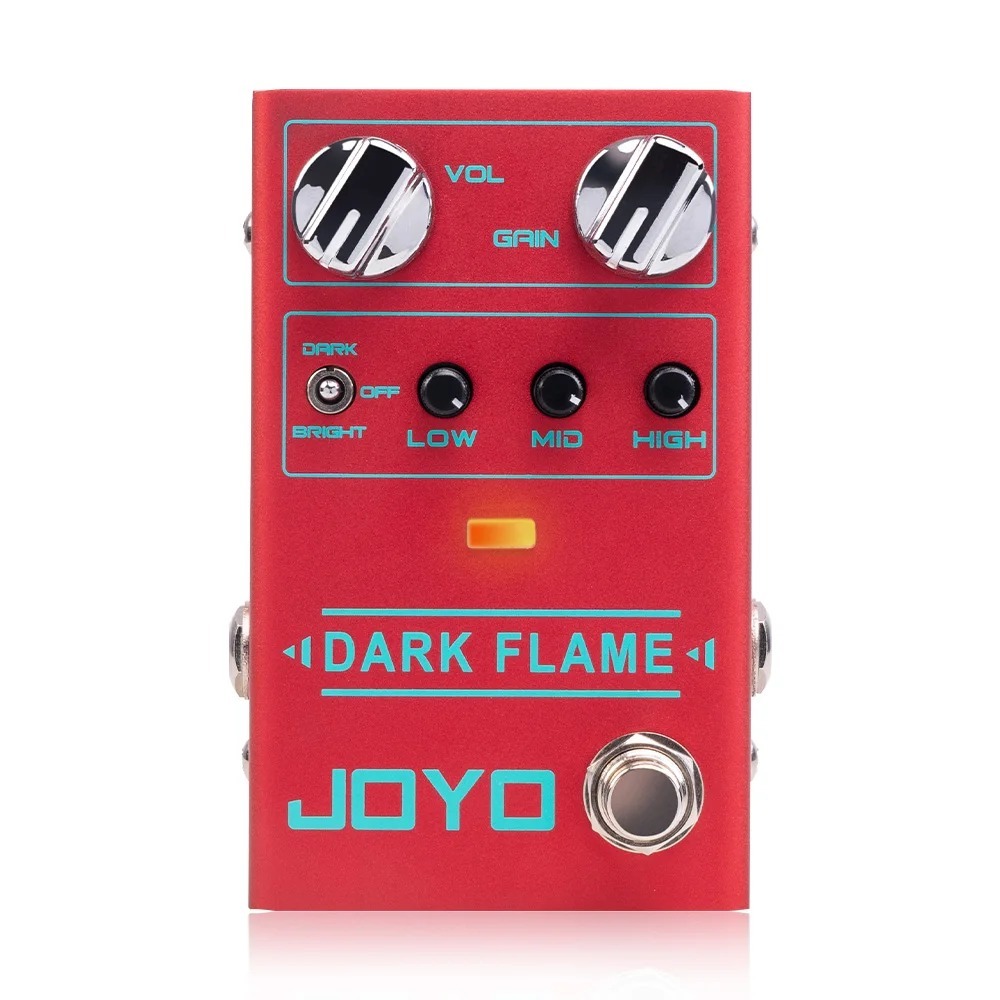 Pedal Guitarra r-17 Joyo Dark Flame r17 Distorção Overdrive High Gain