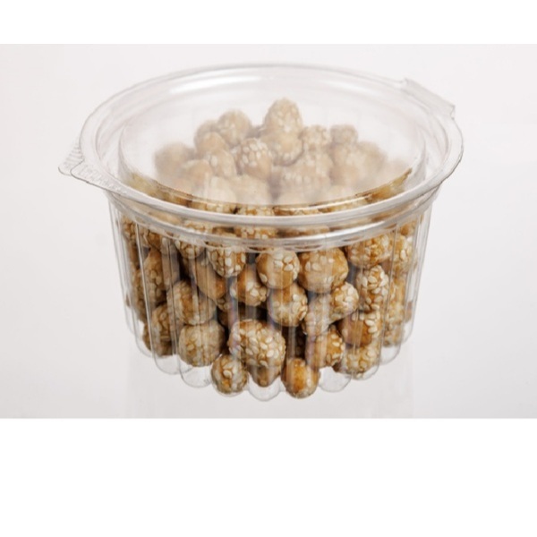 Pote Redondo 450ml Cristal Tampa Articulada D771 Dona Rita Para Doces Temperos Frutas Cristalizadas
