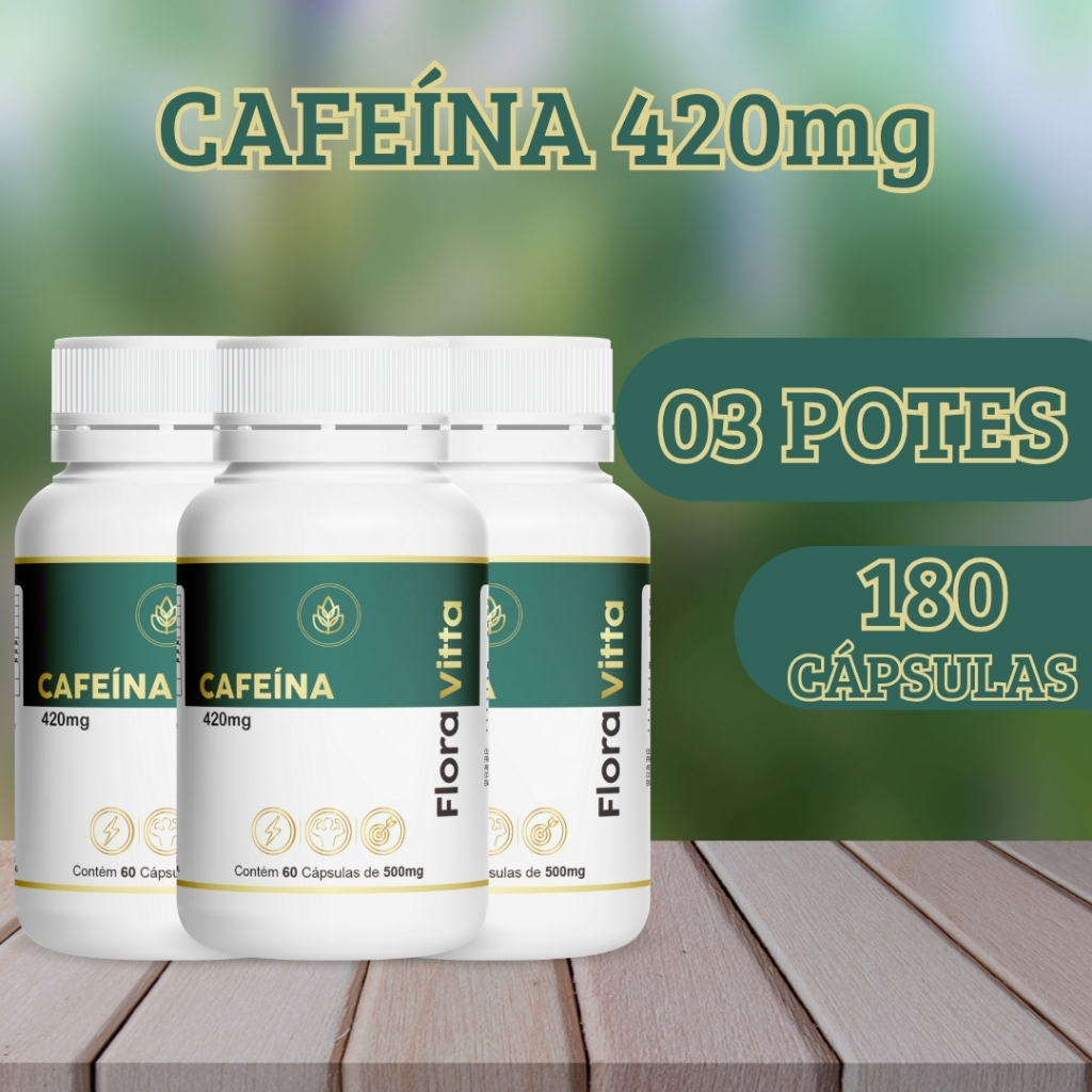 ⚡ Cafeína 420mg | Energia Explosiva, Foco Máximo e Desempenho nos Treinos